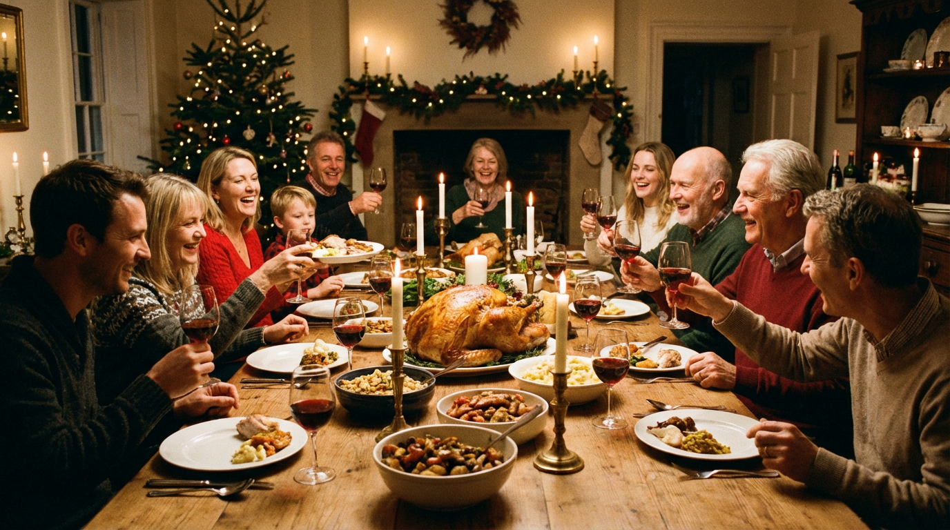 聖誕家庭晚餐